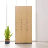 디포랙 2단 잠금형 옷장 캐비닛 300