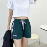 트레이닝 숏팬츠 네츄럴핏 키큰여자코디 귀여운반바지