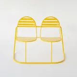 정원 라인 메탈 2인용 의자 A-3(112cm)