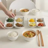반찬 디저트 사절 나눔접시 매화 4구