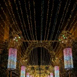 300구 녹색선 LED 웜색 지니전구(30m) (점멸)
