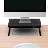 스틸 모니터받침대 노트북받침대