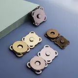가방 부자재 메탈 자석 똑딱 단추 마그네틱 14mm