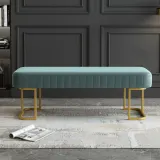 클래식 유럽풍 벤치 의자 (100cm) (A 그린)