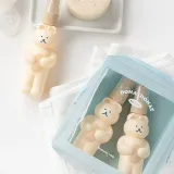 로마네 도낫도낫 베어 트래블 공병세트 (크림)