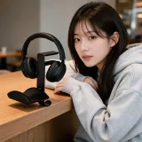 가방걸이 2단 벽걸이 후크 모자 헤드폰 거치대 학원 사무실 카페 인테리어