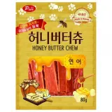 허니버터 연어 간식 80g 반려견 수제 츄르