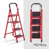 가정용 접이식 사다리 레드 2단3단4단