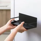 냉장고 마그네틱 선반 조리대 정리대 블랙