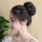올림머리 곱창밴드가발 8p(블랙+브라운)