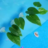 수조관 부착형 그린아트 인조 나뭇잎 장식