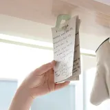 집게형 접착식 후크(그린)  다용도 마스크 걸이