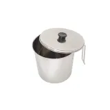 스텐 음식물 쓰레기통 소형 2L