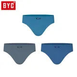 BYC 남성 프리시티 3매입 미디 삼각팬티(26FWDOLF2327)