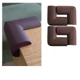 유아모서리패드 부딪힘방지 ㄱ형 가드 대 브라운 4P 70x70