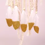 메리유 골드 마크라메 드림캐처 월행잉