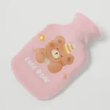 헬로베어 보온 물주머니(200ml) (핑크) 핫찜질팩
