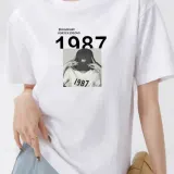 1987 036 30수 빅사이즈 남 여 무지 반팔