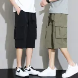 쿨반바지 밴딩 카고 반바지 7부바지 편한 버뮤다팬츠 건빵반바지 빅사이즈