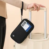 트레정 RFID 차단 여권 지갑 안티스키밍 여권 파우치