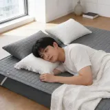 패밀리 침대패드 고정밴드 누빔 커버 침대 퀸 킹 거실 침실 인테리어