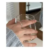 DNA 엔틱 반지 오픈 링 애끼 엄지 검지 우정 커플 반지 커플링 우정링 쥬얼리 악세사리