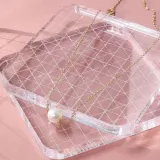아크릴 블록 스탬프 10x10cm 쥬얼리 소품 스탬프