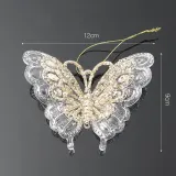 럭셔리 트리 오너먼트 5p(골드나비)