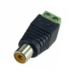 SJ0015 RCA변환젠더 터미널단자 RCA(F)-2P단자