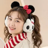리본 토끼 귀마개 겨울 기모귀마개 No292