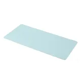 롤링 휴대용 가죽 데스크매트(80x40cm) (스카이블루)
