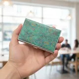 캔비아 슬림 명함케이스 메탈 카드보관 명함지갑 C-3