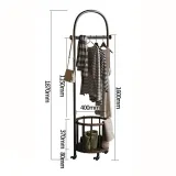 홈퍼니처 이동식 행거(40cm)HT-11