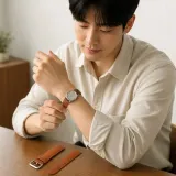 손목시계 교체 스트랩 리얼 가죽 밴드 무지 교체용품