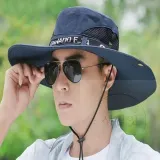 자외선차단 모자 네이비 캠핑모자 벙거지모자 남자버킷햇 햇모자 챙넓은모자