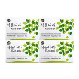 식물나라 히노끼 퓨어바 세수 비누 90g 4입