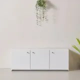 디포랙 3칸 도어형 거실장 1200