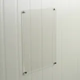 투명 자석 아크릴보드(20x30cm) 투명칠판 메모보드