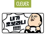 자동차표식 초보운전자용 야광부착물