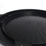 치즈계란 구이팬 삼겹살 원형 고기불판
