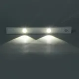 USB충전 무선 동작감지 LED 센서등(30cm) (화이트)