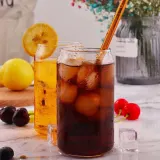 비어 글라스캔 유리컵 2p 내열 하이볼잔