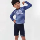 미키마우스 남아 수영복 상하 세트 래쉬가드 2P NH