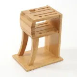 주방 대나무 칼꽂이 식도보관 칼블럭