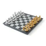앤티크 접이식 자석 체스(36x36cm) 체스판 보드게임