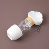 큐티펫 휴대용 반려견 간식 물병 산책 강아지물통
