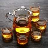 루이스 유리 티포트 450ml 내열 티주전자