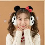 리본 토끼 귀마개 겨울 기모귀마개