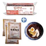 옥천 칡냉면2kg+냉면육수350gx10봉-물냉면 10인분