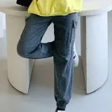 조거 팬츠 기모 여성 트레이닝 바지 츄리닝 주머니 포함